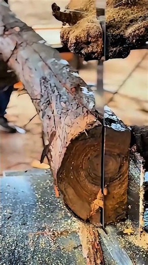 Massive Logs Sliced Like Butter! Inside a Wood Processing Factory
