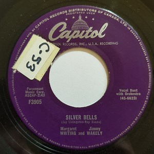 Margaret Whiting And Jimmy Wakely - Silver Bells