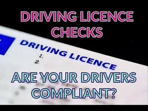 Driving Licence Checks. How are you checking your drivers' licences?