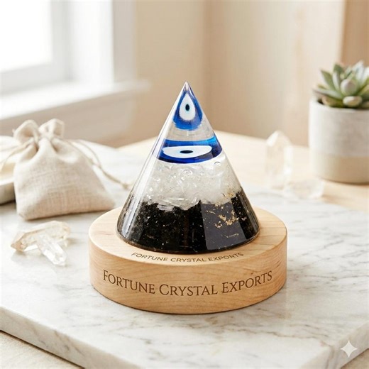 Evil Eye Orgonite Pyramid, Protection Crystal Energy Healing Decor, Metaphysical Spiritual Gifts. - Etsy