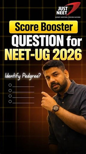 Pedigree Analysis? | Re-NEET 2026 Biology Short Trick 🔥