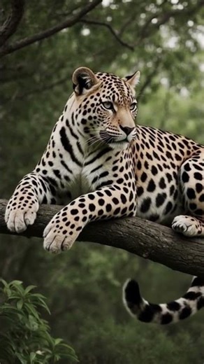 The Silent King of the Jungle 🐆 | Leopard’s Deadly Beauty Caught on Camera #shorts #shortvideo #fyp