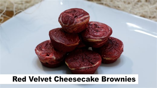 How to make red velvet cheesecake brownies