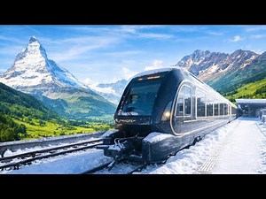 🇨🇭Riding on Switzerland's Newest Luxury Scenic Train! (Interlaken→Montreux) | GoldenPass Express