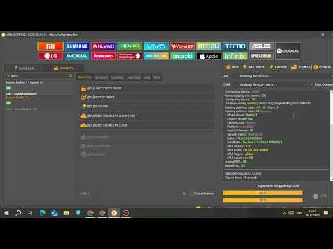 #FRP XIOMI REDMI 7 Y13 VIA UNLOCK TOOL EDL MODE TESPON