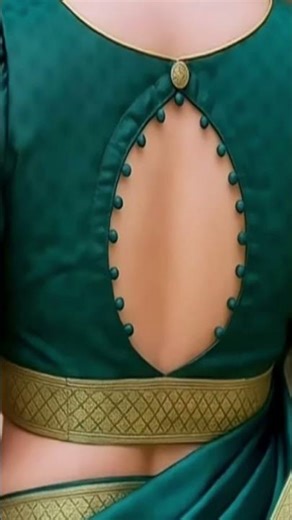 Simple and easy blouse design cutting and stitching #blousedesign #shortsvideo #shortsviral #blouse