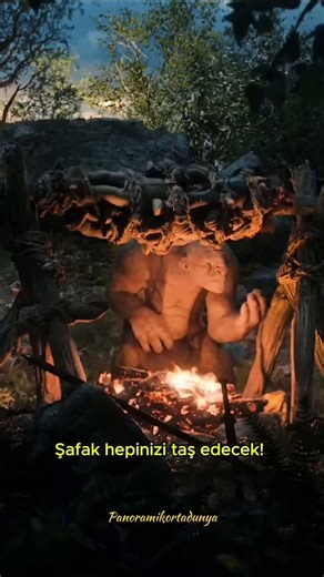 The trolls of Middle-earth are an evil race of creatures about 4 meters (roughly 13 feet) tall. They were created by Morgoth and later modified by Sauron from rocks and mud (although other theories suggest that in ancient times they were once Ents) in order to obtain troops as large and strong as the Ents themselves.There are several types of trolls, which differ from one another in size, resistance to sunlight, and level of intelligence. The main types are:• Cave trolls (such as the one in Mori