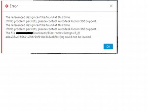 Cannot inserted PCB error due to circular reference