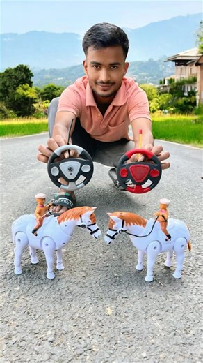 White 2 Ta Rc Remote Control Horse Unboxing