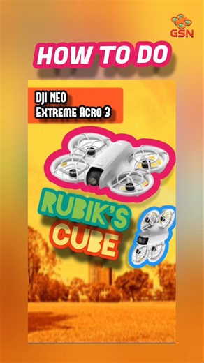 How to Do the DJI Neo Rubik’s Cube Trick (No Mods Needed!) #djineo #djitrick #djistunt