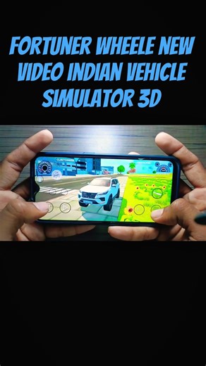 fortuner wheele new video indian vehicle simulator 3D #indianvehiclessimulator3dtochan #automobile