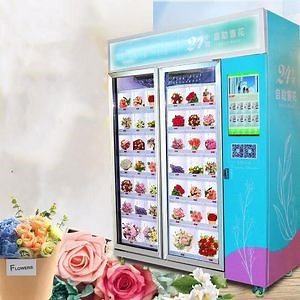 [Hot Item] Intelligent Flower Vending Machine with Rose Bouquets