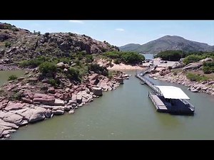Aerial View of Lake Altus-Lugert / Quartz Mountain