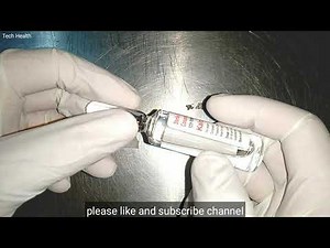 How to open an Ampule || how to open a glass ampoule the right way || how to break a glass ampoule