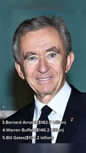 Here are the 5 richest people on Earth💰|| #facts #richest #money #top5 #billionaires #viral