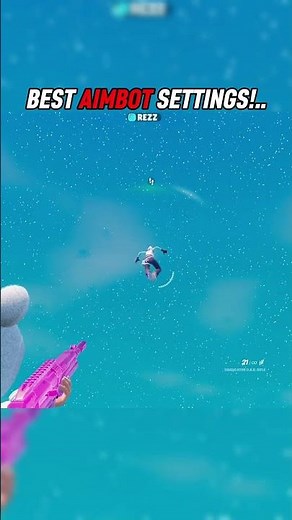BEST Controller SETTINGS = AIMBOT 🎯🎮 #fortnite #shorts