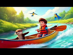 Racing Down the River Song 🎵 | Fun Water Adventure