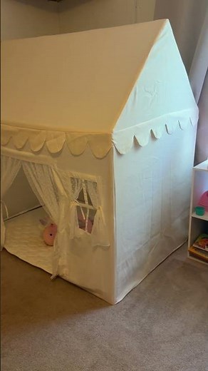 Tiny Land Kids Play Tent ⛺️ | Cozy Indoor Playhouse for Toddlers & Kids | Montessori Playroom