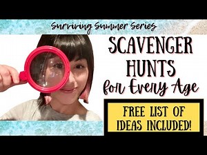 Scavenger Hunts for ALL Ages!