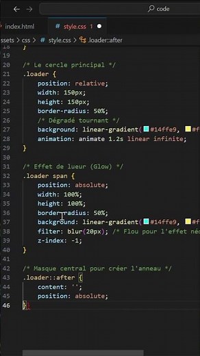 How to Create a Modern Loading Page using HTML and CSS3