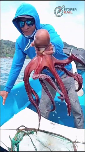 Real Sea Monster Caught by Fisherman! 🌊
