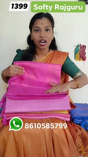3.3K views · 22 reactions | Softy Rajguru gubera pattu With stone work Price 1399 book soon Booking num 8610585799 8610871553 #saree #reelkarofeelkro #softsilksareemanufacturers #softsilksarees #tamilnadushopping #sareesofinstagram | dpsboutique2019 | Facebook