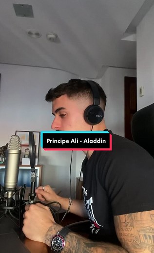 Principe Ali (Aladdin) Version Arturo Mercado Jr 🎤🙌 Me encanta hacer covers de canciones tanto de disney como de musicales❤️ #disney #aladdin #princeali #principeali #cover #singing #parati #cantando