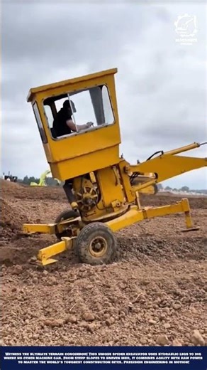 Excavator Walking Machine Work for Extreme Terrain Earthmoving and Digging