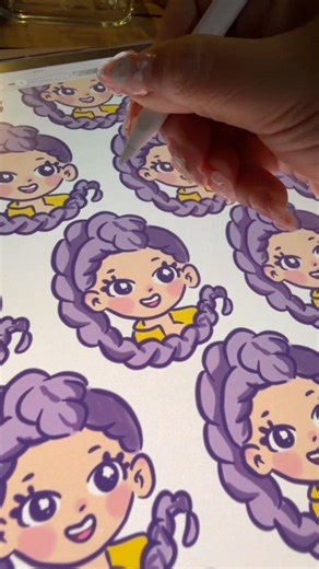 Dibujando a Rumi #kpopdemonhunters #rumi #dibujo #betsydoodles