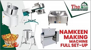 3.2K views · 79 reactions | Semi-Automatic Namkeen Making Machine Full Setup | The One Kitchen Equipment | Facebook