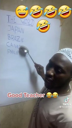 African teacher teaches his students world countries 😅🤣😅