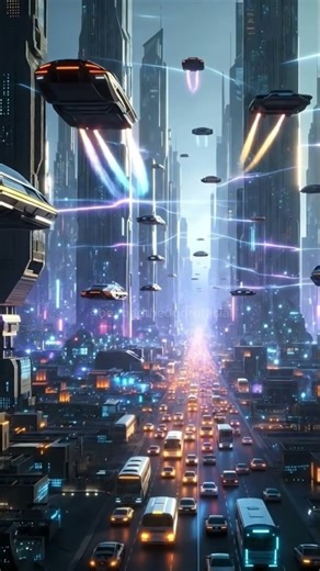 Beyond this door is a world from the future —a city alive with light, motion, and imagination.