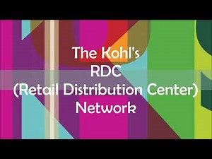 Kohls Retail Distribution Center Location Video