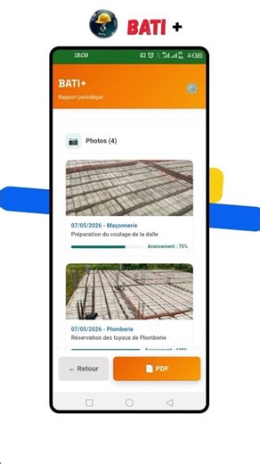 Comment exporter votre rapport journalier, hebdomadaire et mensuel en PDF🏗️ #btp