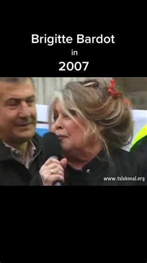 Manifestation Anti Vivisection Brigitte Bardot 2007