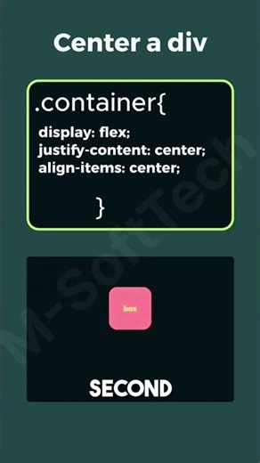 How to centre a div three way to center a div #css3 #cssgrid #flexbox #coding #shorts #webdesign
