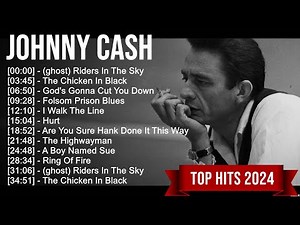 The Best Hits Songs of Johnny Cash Playlist Ever ~ Greatest Hits Of Full Album