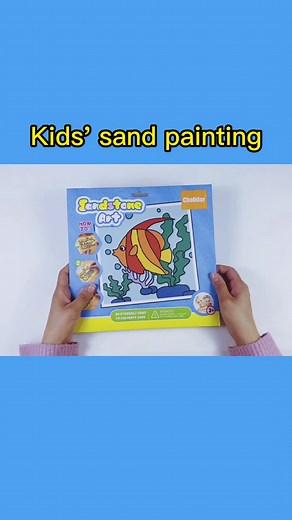 Easy DIY Sand Art Painting for Kids