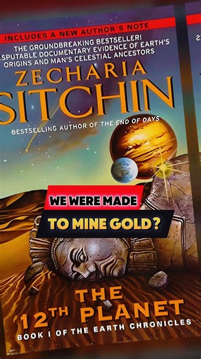 Joe Rogan recaps Zecharia Sitchin’s The 12th Planet. In the book, gold isn’t just valuable. It’s described as necessary to stabilize an atmosphere. The story continues. Humans are portrayed as engineered to extract it. Civilizations are established, knowledge is transferred, and over time the purpose fades. Much later, modern science discusses releasing reflective particles into the atmosphere. A different context. A familiar idea. That overlap is what makes people stop. Coincidence… or somethin
