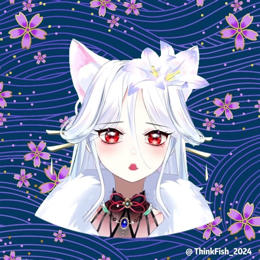 【VRM ShowCase】Use Live2D Eye on 3D model #anime #vroidstudio #tutorial