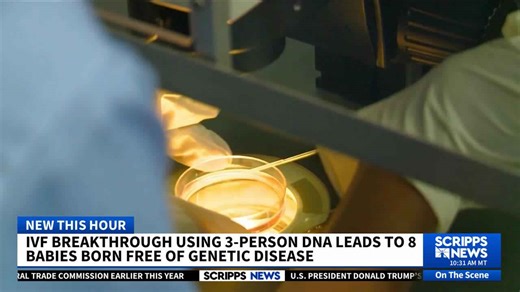 Healthy babies born in Britain after scientists used DNA from three people to avoid genetic disease