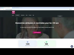 Comment s'inscrire sur le site seniors rencontres com ?
