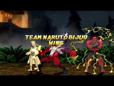 [4K] MUGEN: ETB – Sakura, Megaman, War Machine, Shermie vs Naruto Bijuu, Varnage, Proto Sagat, Jill