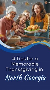 1.2K views | Celebrate Thanksgiving in comfort and style. Reserve your stay with Blue Sky Cabin Rentals and experience North Georgia at its finest. #BlueSkyCabinRentals #ThanksgivingGetaway | Blue Sky Cabin Rentals of Ellijay and Blue Ridge, Georgia | Facebook