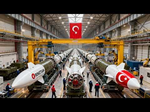 Inside the Bora Ballistic Missile Factory: Building the Tactical Rocket That Levels Entire Cities