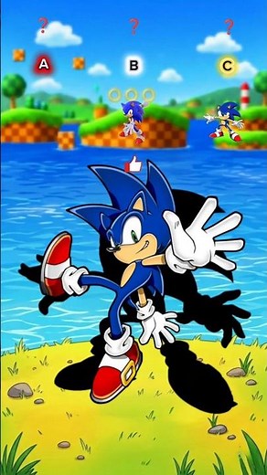 Can you match the Sonic? Only for true fans!💯 #sonic#puzzle #edit #short#shorts#puzzle #sonic 3