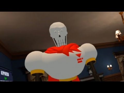 Loosing it (playing VRChat as Metroverse Gaster/featuring Skeleverse!)