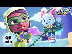 All Wrapped Up | Action Pack | Cartoon Adventures for Kids