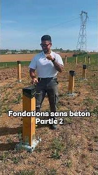Concrete-free foundations part 2 #diy #homeimprovement #renovation #solarbatteries #construction