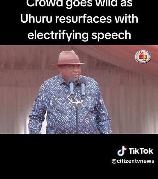 Uhuru Kenyatta's Inspiring Speech in Embu 2024